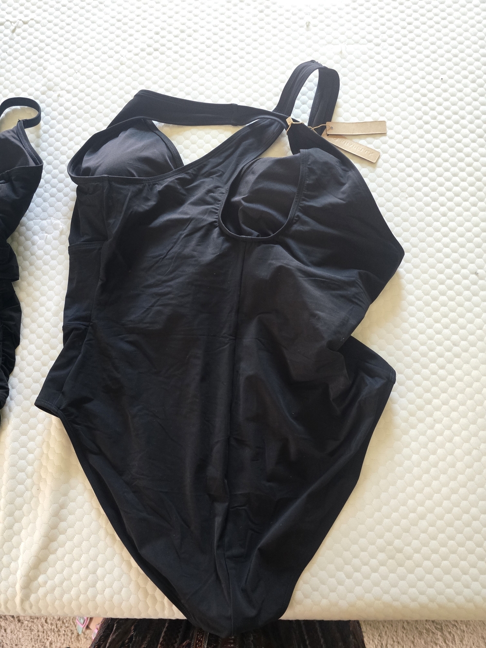 Black One-Piece Swimsuit